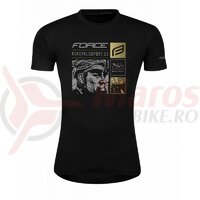 Tricou ciclism Force 30 Years Limited Edition, negru