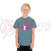 Tricou Cube Junior T-Shirt Rabbit dark mint