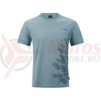 Tricou CUBE Organic T-Shirt Fichtelmountains smoke blue