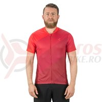 Tricou Cube Tour Full Zip rosu