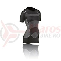 Tricou dama F Megalight 140 cooling, negru