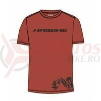 Tricou Haibike - unisex rust-coloured made by Maloja