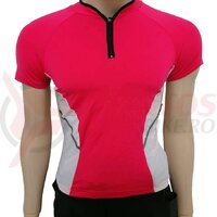 Tricou indoor pentru femei cu maneci scurte Roz Shimano