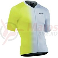 Tricou Northwave Blade short gray/yellow fluo