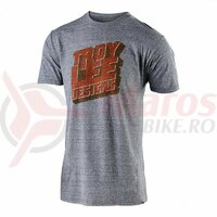 Tricou Troy Lee Designs Block Party Gray