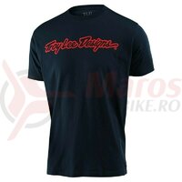Tricou Troy Lee Designs Signature Tee Navy 2021