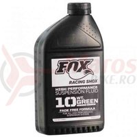 Ulei Fox pentru suspensii 10 WT Green 0.94l