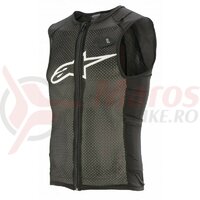 Vesta protectie Alpinestars Paragon Plus Negru/Alb