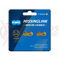 Zale KMC X12 Missing Link CL552 TI-N Gold, Aurii