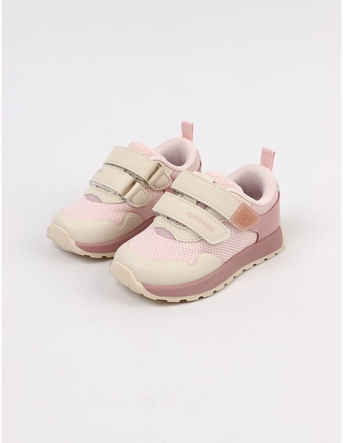 Adidasi sport Apawwa To Girls, crem-roz picture - 2
