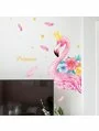 Autocolant de perete flamingo-princess 109.6x143cm 8