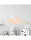 Autocolant de perete norilor-luna 60x30cm 6