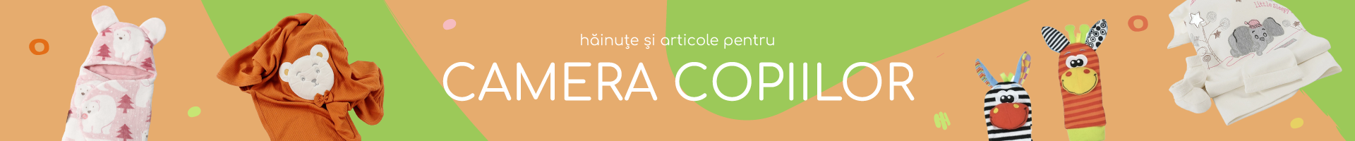 Banner camera copiilor 