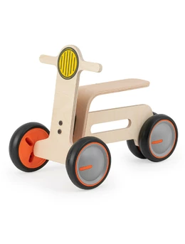 Bicicleta cu 3 roti pentru copii MamaToyz Tribike, din lemn natural, fara pedale 2