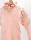 Bluza fetite maneci bufante Sonia roz picture - 2