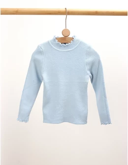 Bluza fetite Raluca bleu