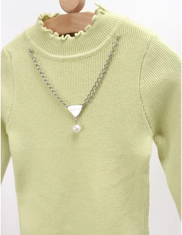 Bluza fetite Raluca verde