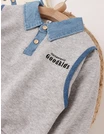 Bluza stil Polo, GoodKids, gri picture - 2