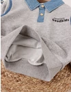 Bluza stil Polo, GoodKids, gri picture - 3