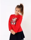 Bluzita Craciun Baby Ren si Cadouri, rosu picture - 2