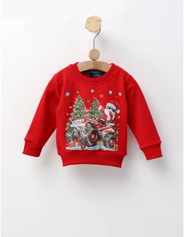 Bluzita Craciun Mosul si Cadourile, rosu