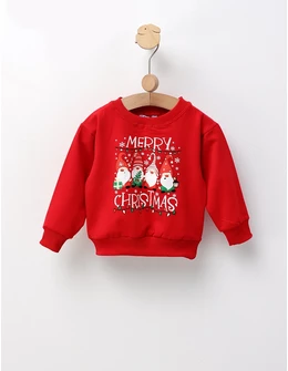 Bluzita Craciun Spiridusii Mosului, rosu