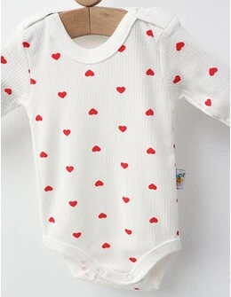 Body ace trase, Inimioare, alb-rosu