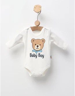 Body Baby Bear Boy, ecru