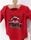 Body Merry Christmas, rosu picture - 2