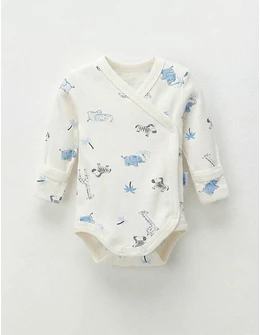 Body ML, Animalute de Savana, alb-blue