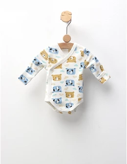 Body ML, Little One Bear, alb-multicolor