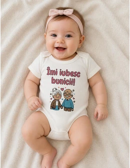Body MS, Imi Iubesc Bunicii, ecru-roz