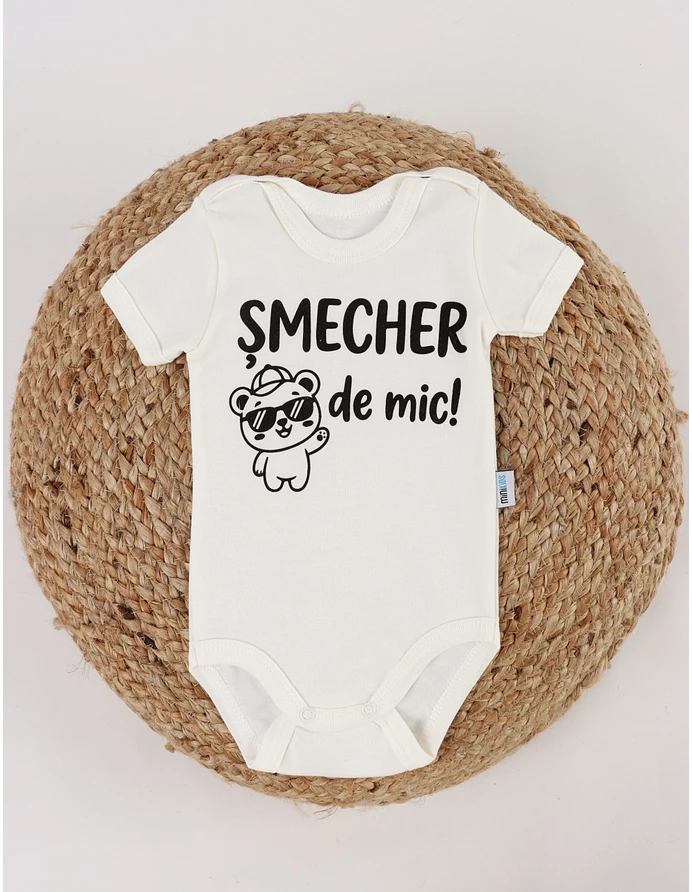 Body MS, Smecher de Mic!, ecru-negru picture - 3
