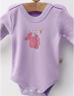 Body Sleepy Unicorn, cu mov