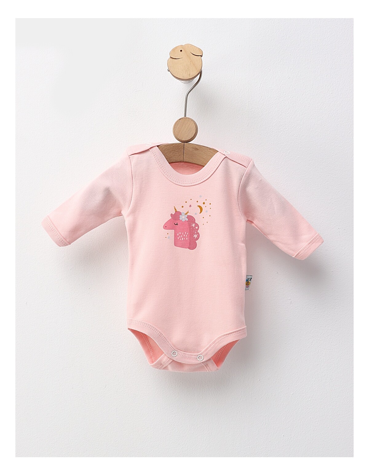Body Sleepy Unicorn, cu roz