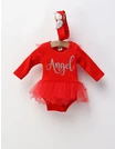 Body stil rochita cu bentita, Angel, rosu picture - 4
