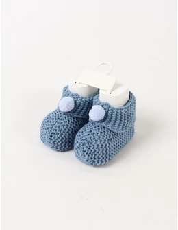 Botosei acrilic ciucuras albastru