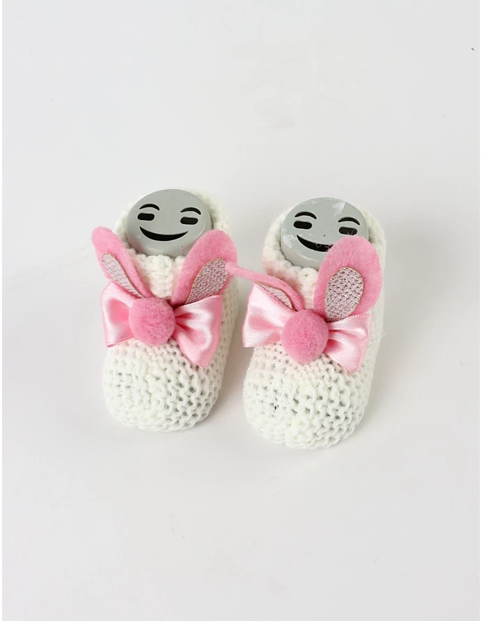 Botosei acrilic cu urechiuse model alb picture - 2