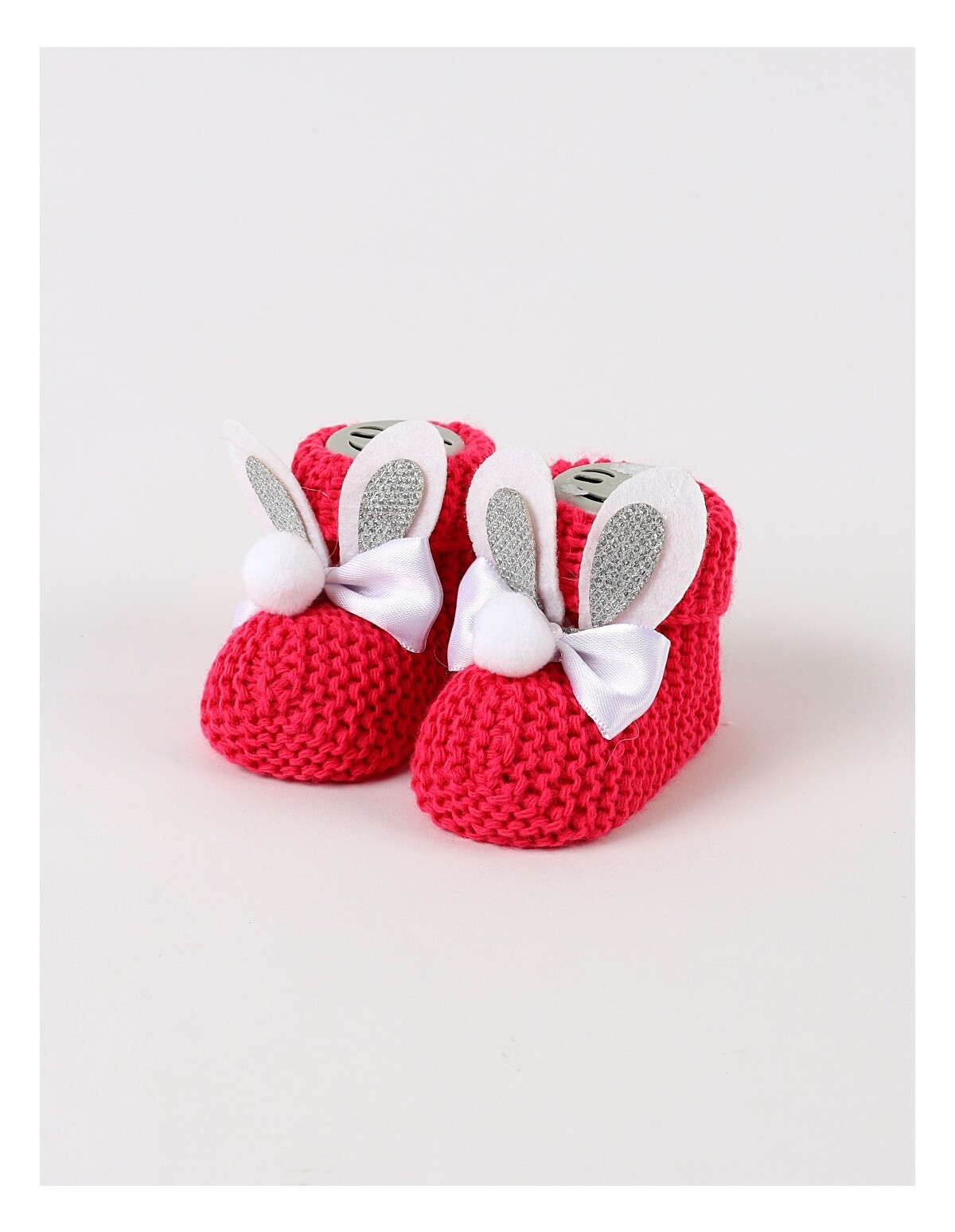 Botosei acrilic cu urechiuse model coral aprins