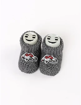 Botosei acrilic masinuta model gri inchis