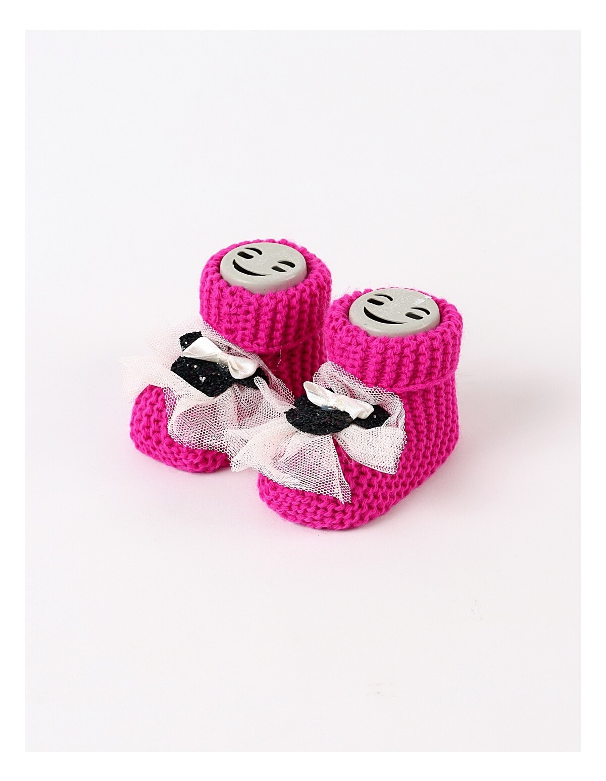 Botosei acrilic Minnie Mouse, ciclam