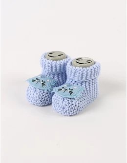 Botosei acrilic Queen Cat, blue