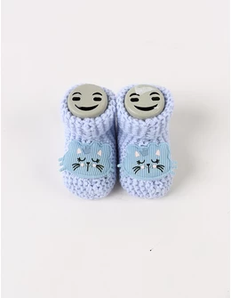 Botosei acrilic Queen Cat, blue