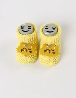 Botosei acrilic Queen Cat, galben