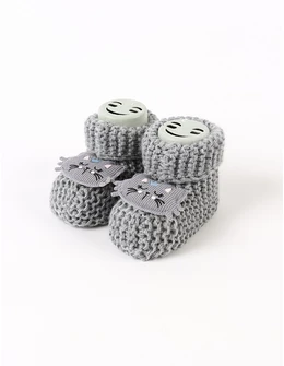 Botosei acrilic Queen Cat, gri