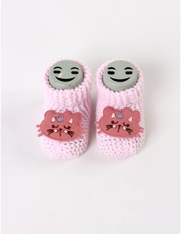 Botosei acrilic Queen Cat, roz-deschis