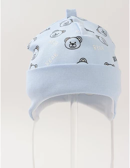 Caciulita copii, multi bears, blue