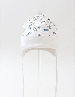 Caciulita copii, multi bears, ecru