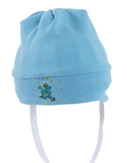 Caciulita stil bonetica bleu 2