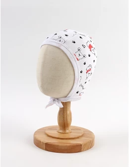 Caciulita stil TICHIE imprimeuri AB Rabbit, negru